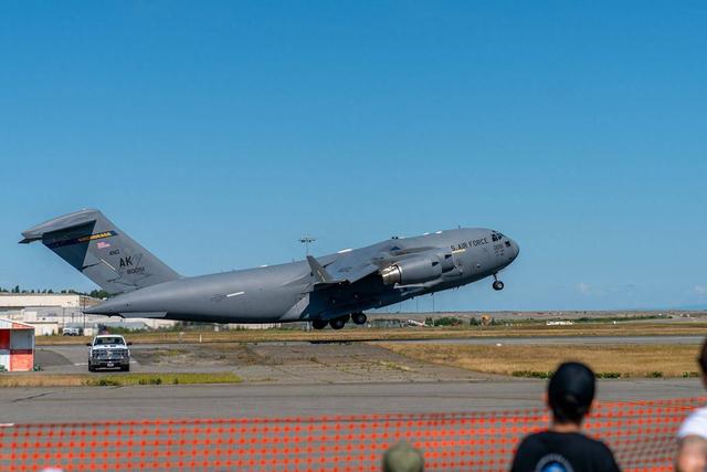 美国空军C-17运输机 资料图 图源：视觉中国