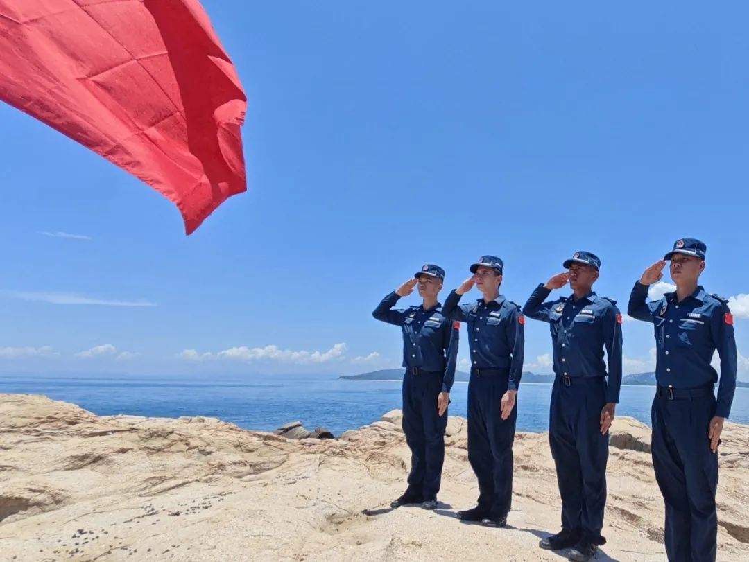 威海海警训练基地新兵图片