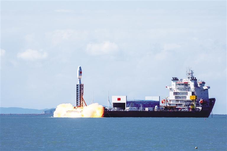 一箭八星！