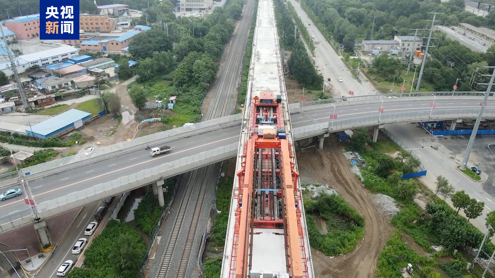 进度条更新!沈白高铁引入沈阳枢纽施工圆满完成