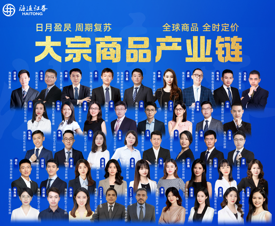 海通大宗商品产业链研究团队介绍