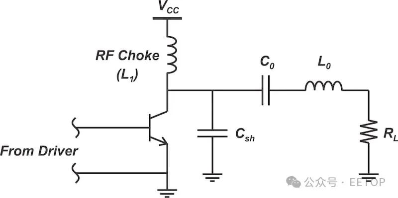 低阶e类放大器的原理图.