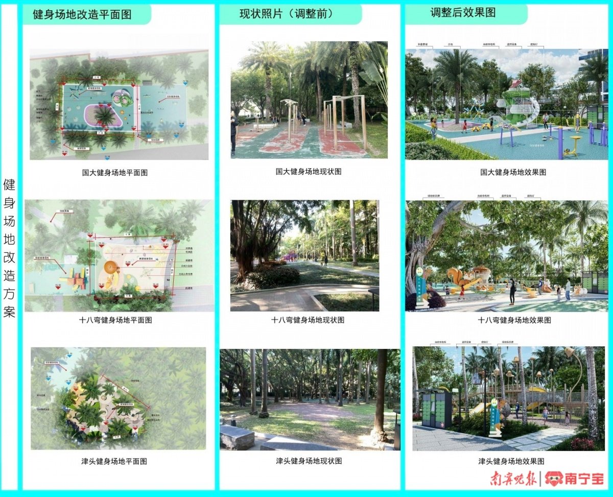 南宁这个公园部分配套设施拟改造,新增健身场地……|南宁市_新浪财经_新浪网