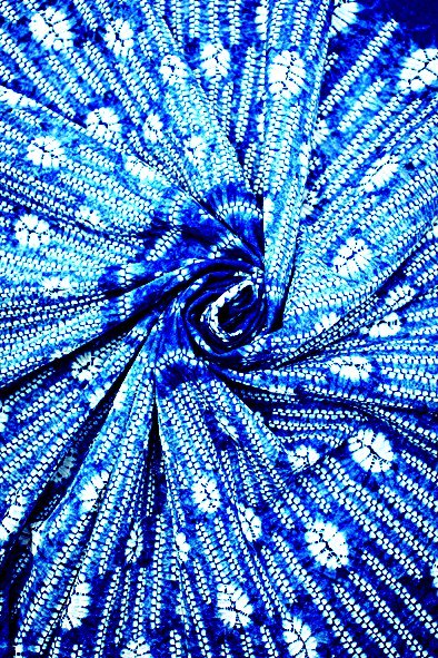 &nbsp;&nbsp;&nbsp;&nbsp;云南白族扎染纹样.资料照片