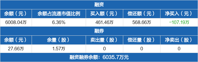 天元智能历史融资融券数据一览