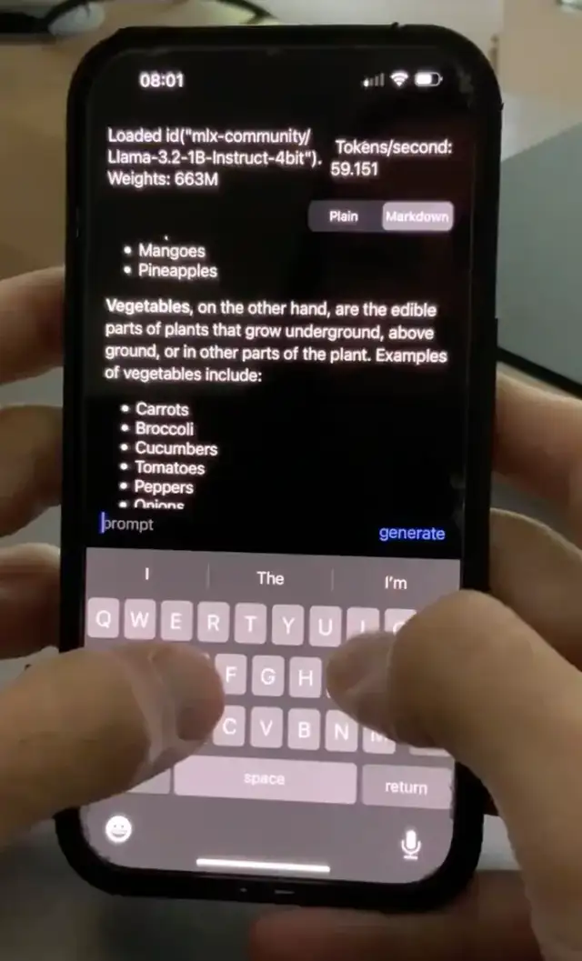 但另一方面，生成式AI上终端设备之后，更多地在向AI生产力的方向发展。