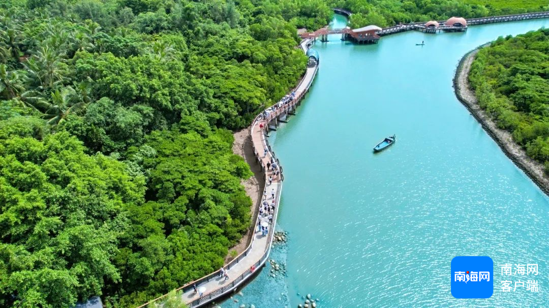 海口东寨港红树林旅游区.海口市旅文局供图