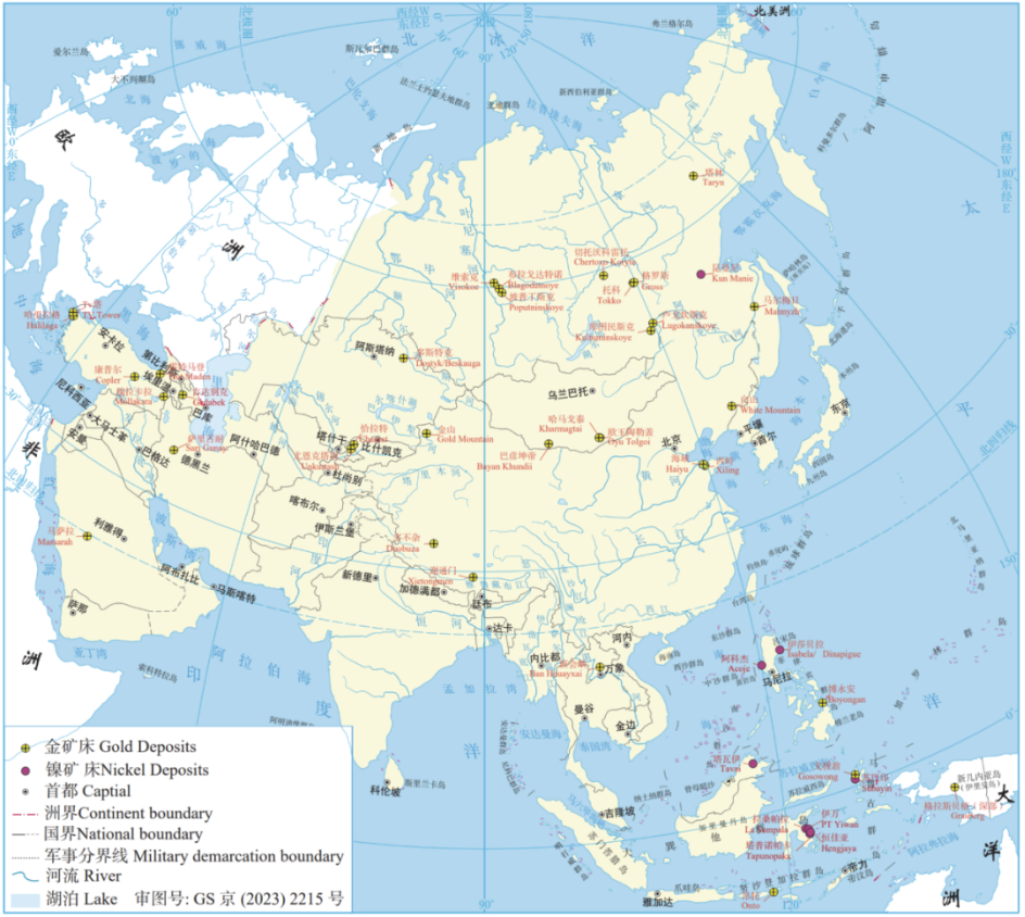21世纪以来亚洲35大金矿发现中国占5席