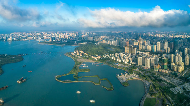 海南自贸港风景图图片