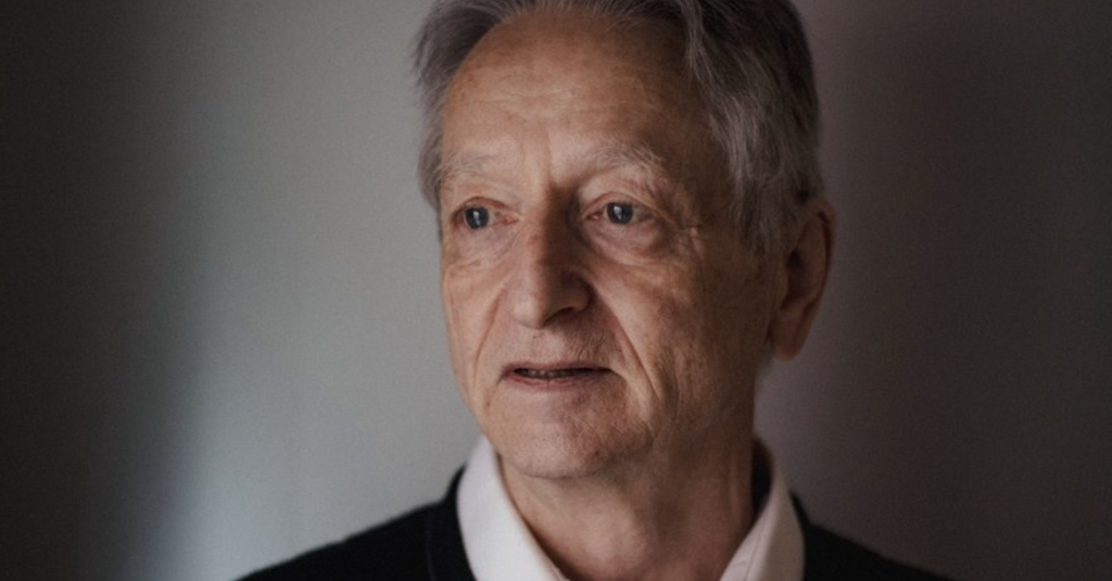 AI 教父杰弗里·辛頓｜圖片來源：TIME100 AI