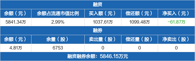 南新制药历史融资融券数据一览