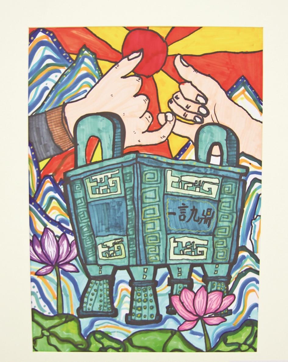小学组绘画一等奖获奖作品