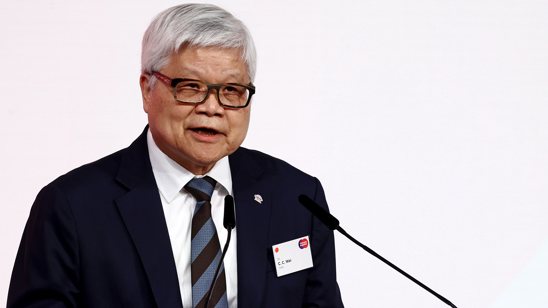 图注：台积电董事长兼CEO魏哲家