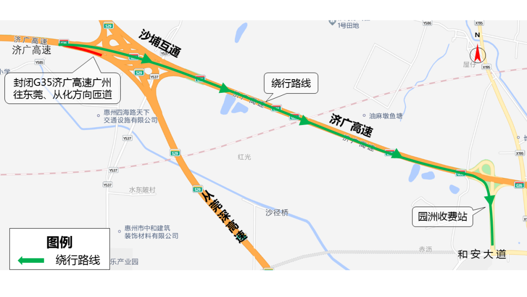 从莞深高速路线图图片