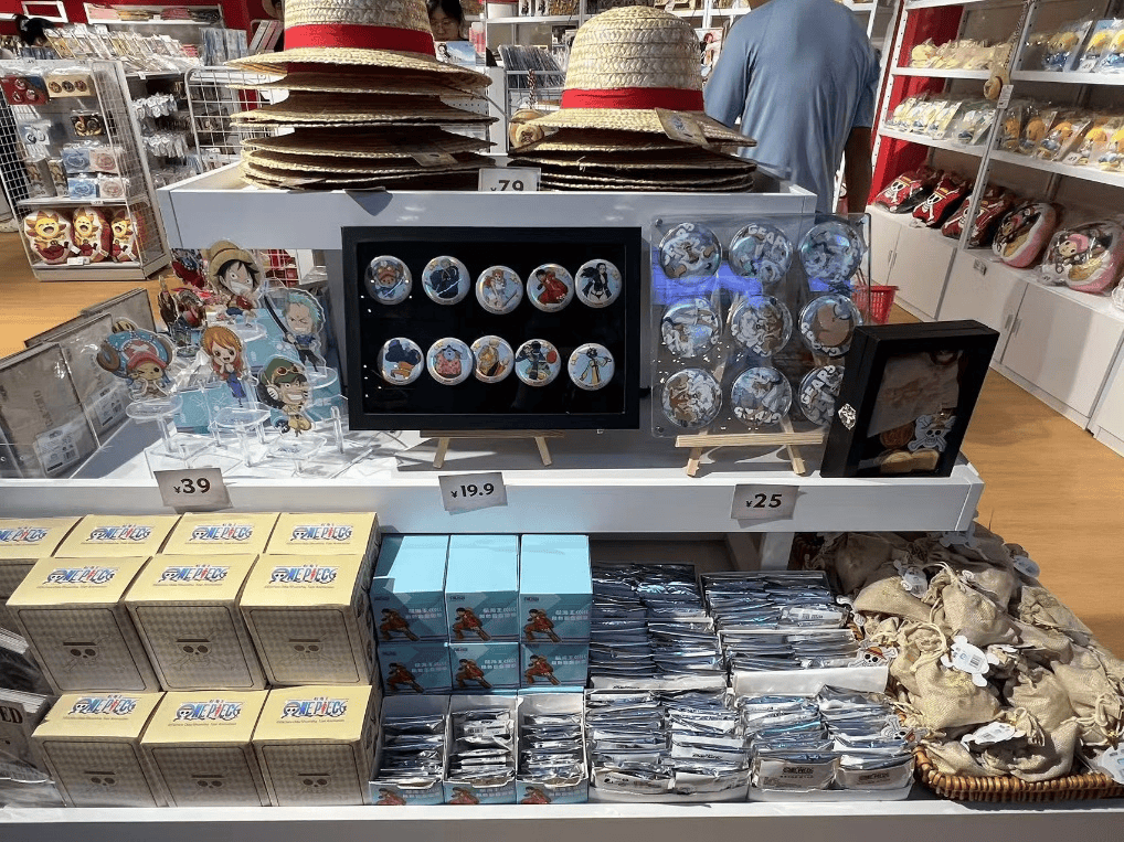 　　深圳南山益田假日广场落地东映动画主题快闪店