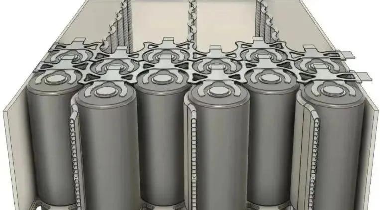 4680电池包电芯排列设计图