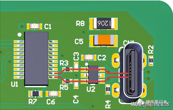 PCB ESD保护电路布局