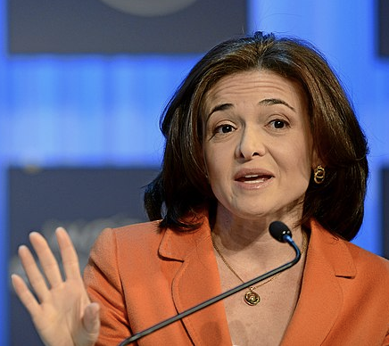 前meta(旧称"脸书")首席运营官谢丽尔·桑德伯格(图源:社交媒体)