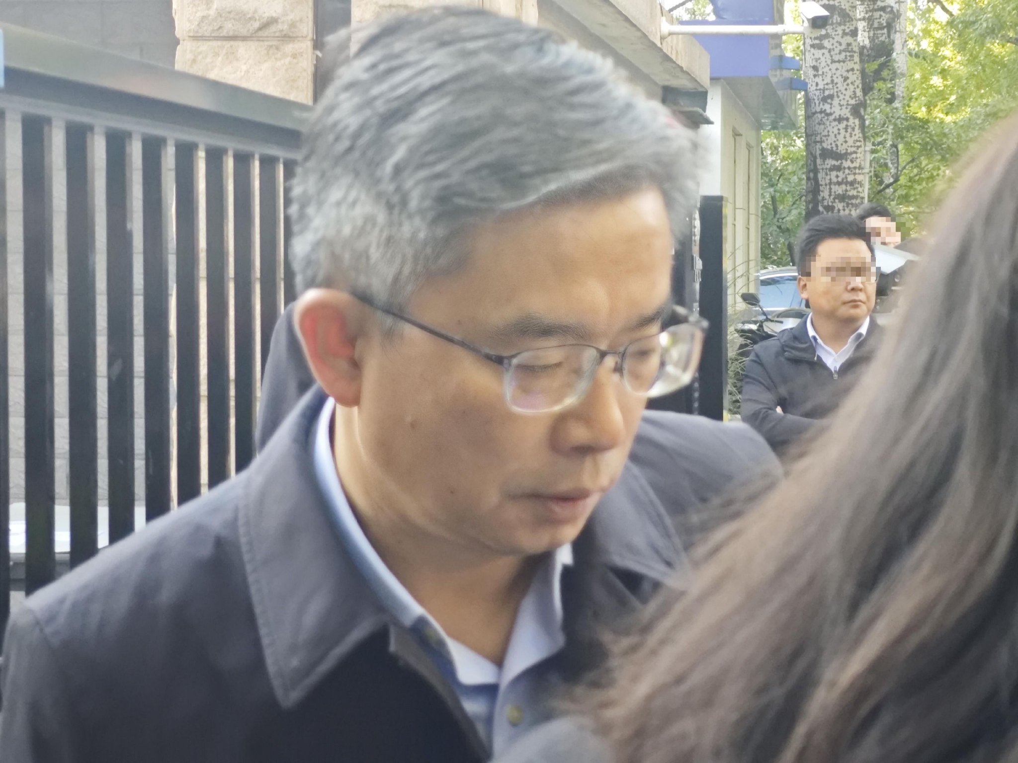阿斯利康中国区副总裁黄彬财联社记者摄