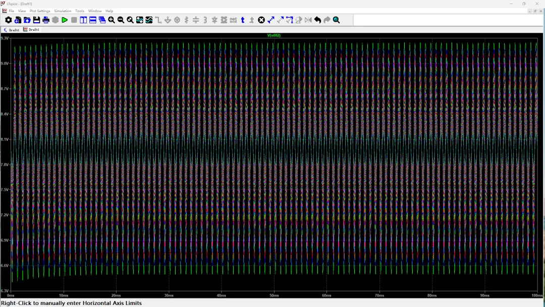 图1.2.1 不同输入电阻对应的输出信号