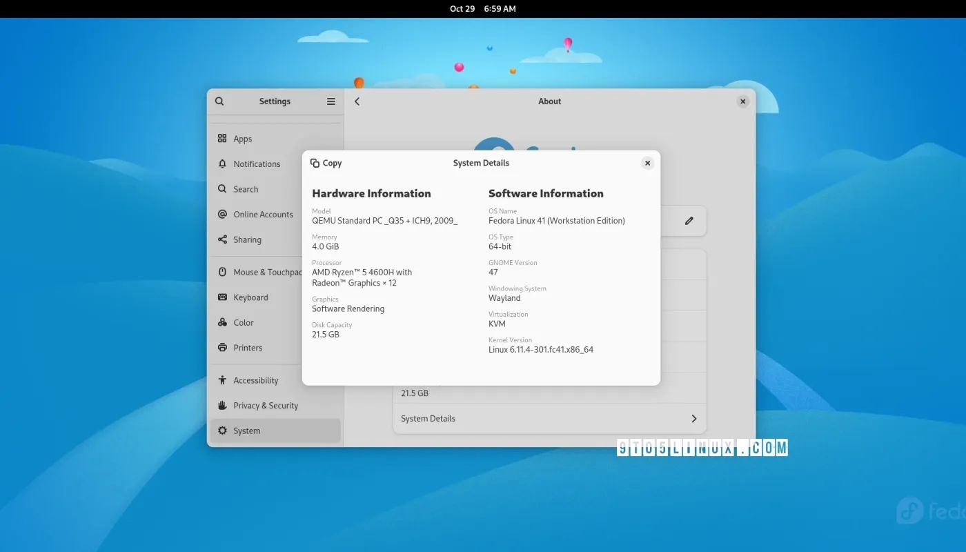 Fedora Linux 41 发行版登场:新增 Miracle Spin、软件包管理器升至 DNF5_新浪科技_新浪网