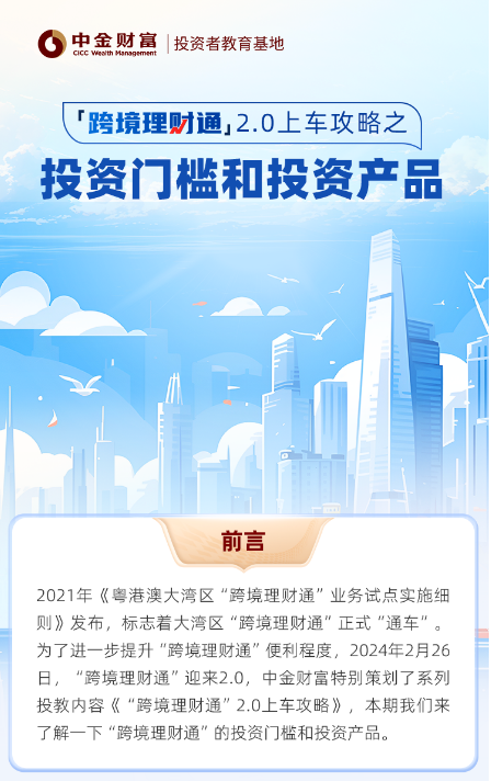 中金钞票寥落策动了系列投教实质《“跨境原意通”2.0上车攻略》