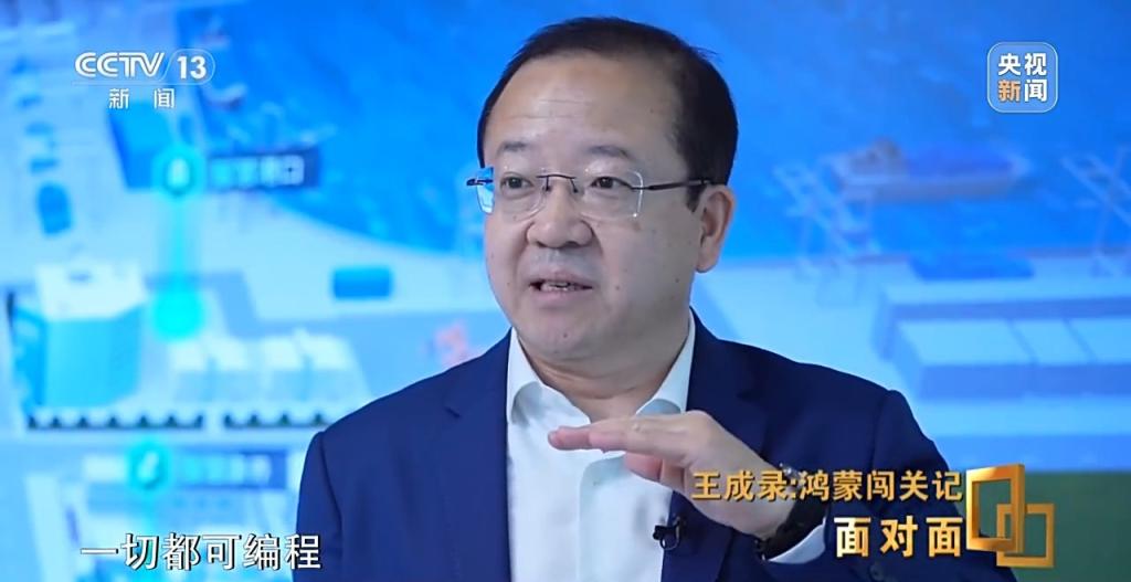 面对面丨王成录：“鸿蒙”生态不是“独角戏”