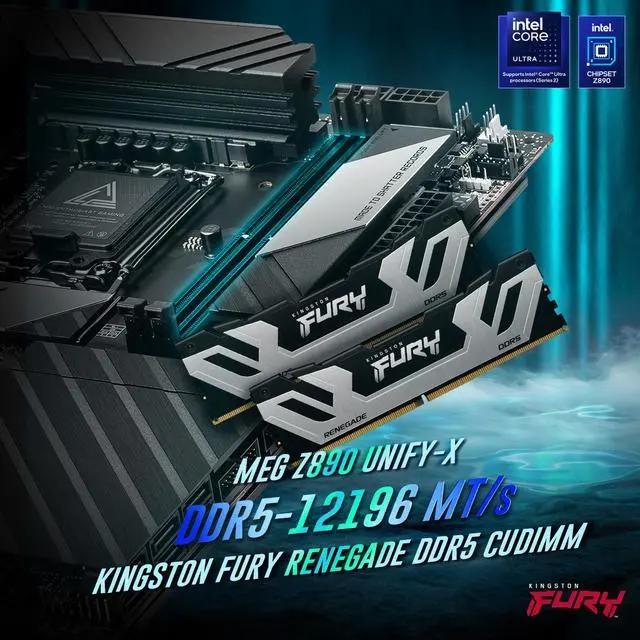 12196 MT/s，微星、金士顿创下DDR5内存超频新纪录