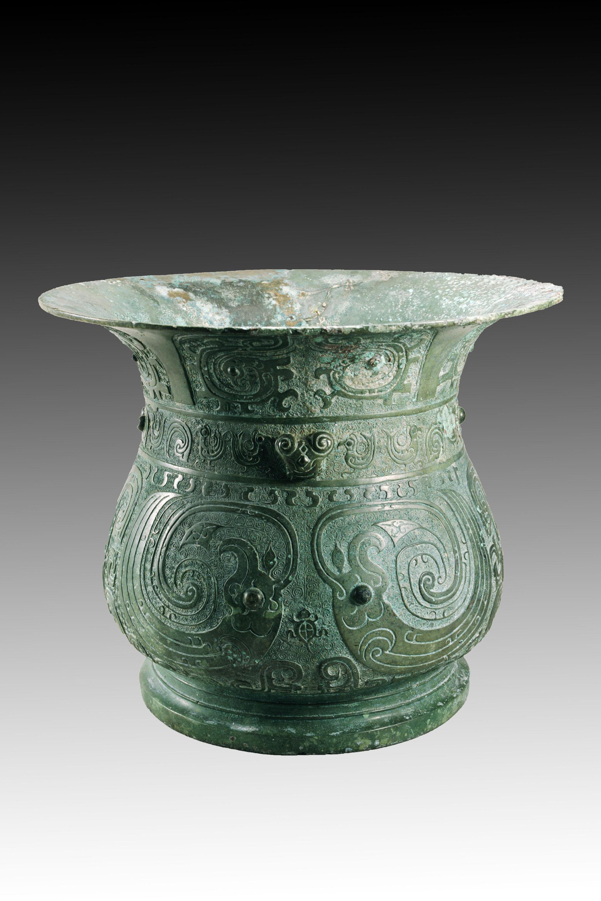 文化中国行·长江之歌|青铜文明:万里长江,"青绿"宝藏|青铜器_新浪