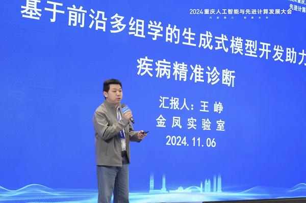     图/金凤实验室生物医学多模态智算中心负责东谈主、扣问员、博导王峥