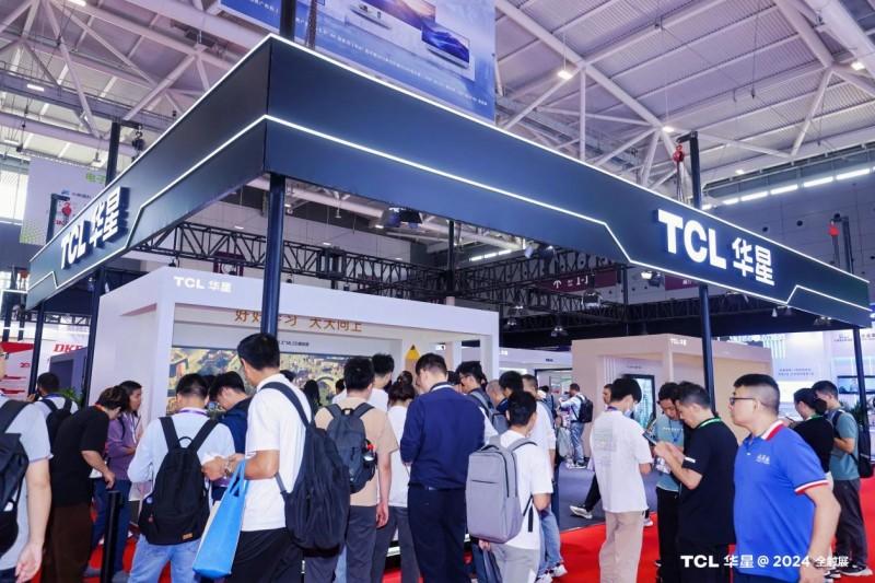 TCL华星携多款展品亮相2024全触展，驱动显示技术新浪潮！