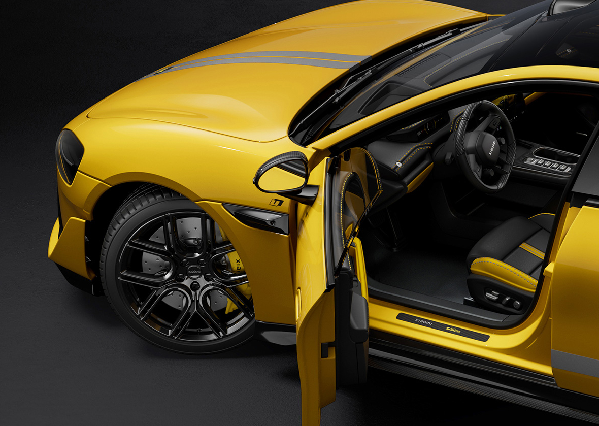 小米 SU7 Ultra 量產(chǎn)車 1：18 合金車模今天下午再次開售，599 元起