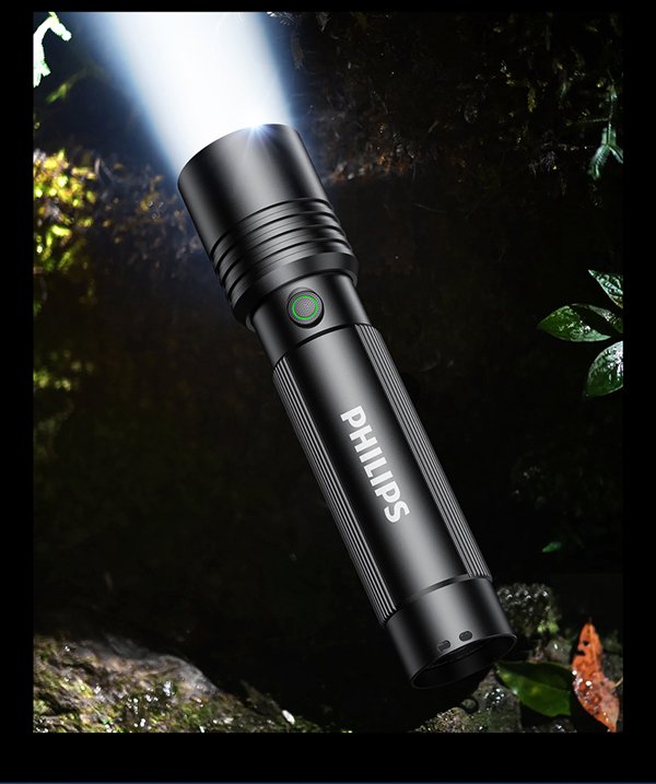 type-c接口 800mah 电池:飞利浦强光手电筒8.4元大促