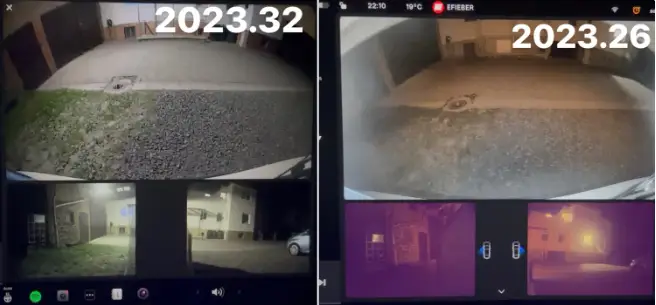 左边是软件更新后的成像效果