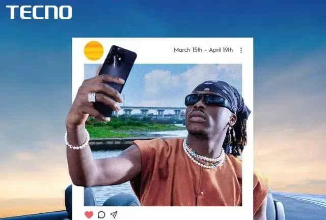传音拓荒出头向黑东谈主群体的好意思颜相机/图源:TECNO Mobile Nigeria官方推特