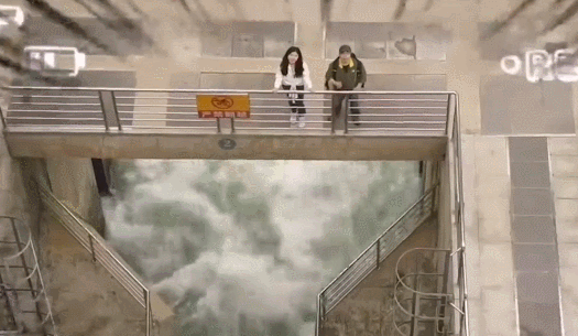 （陶岔渠首开闸）