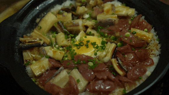 △ 腊味，“煲仔饭”的绝配CP。图源高要发布