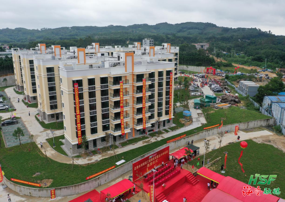 屯昌县迈湾水利要津工程垦区外侨安置区。刘家宋 摄