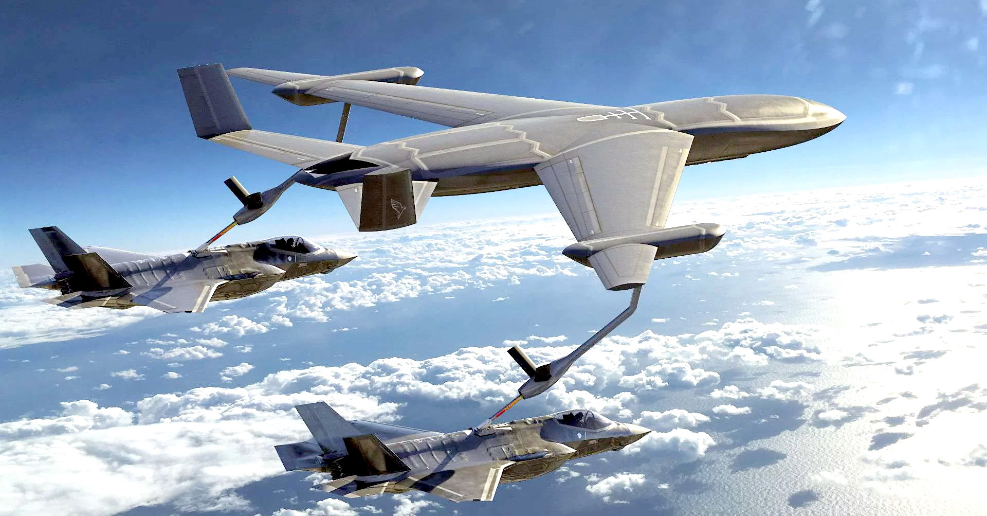 洛克希德·马丁公司无人隐身加油机概念预示着美国空军的新时代