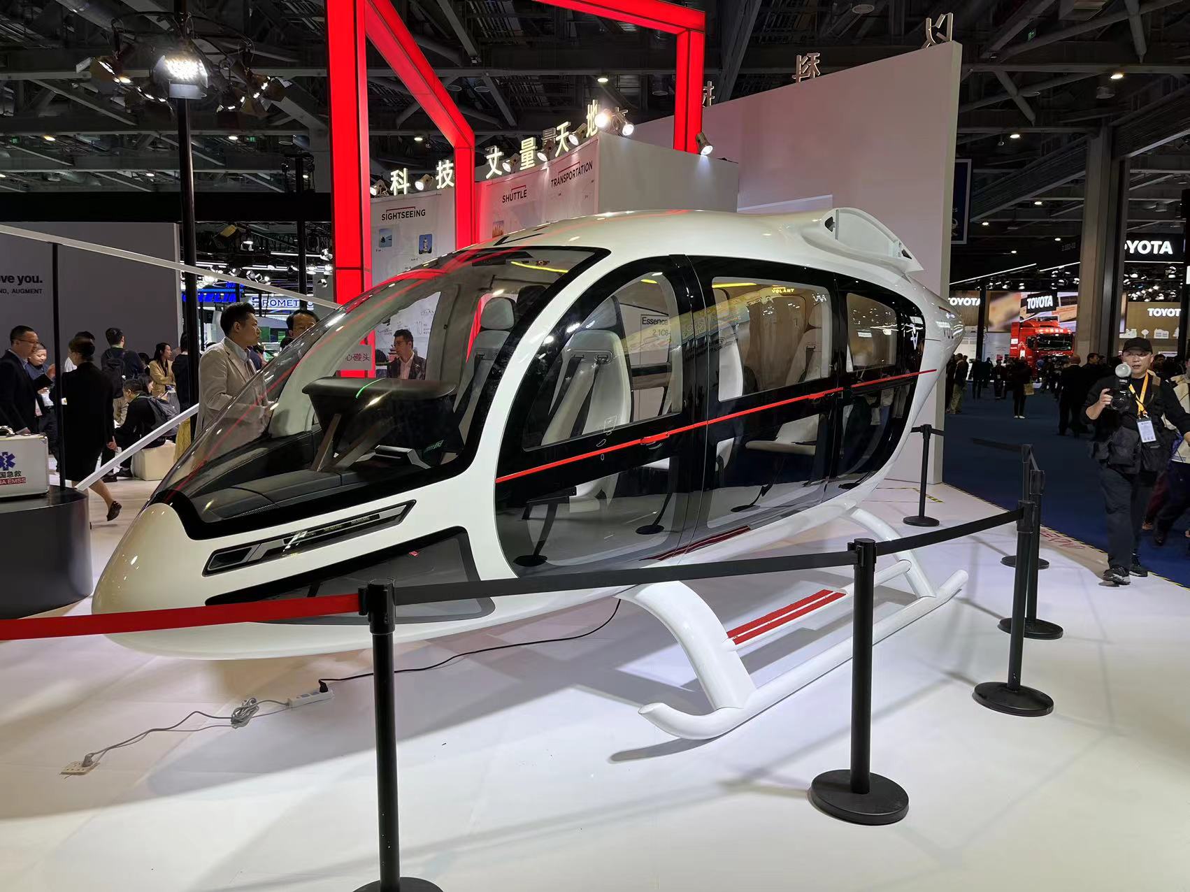 沃兰特在展台展示的产品时代财经何铭亮/摄