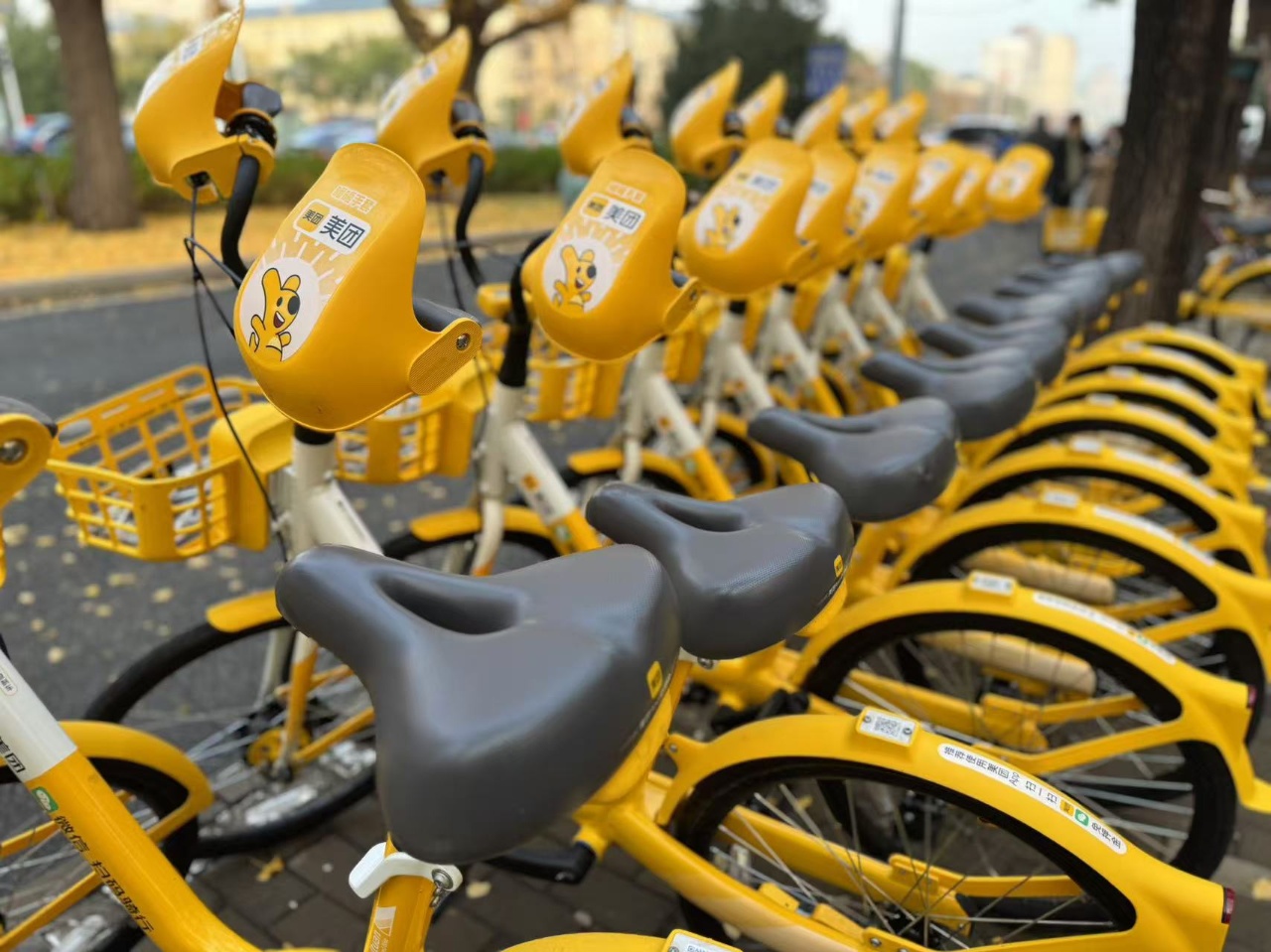 带孔座垫,暖暖手套——美团单车升级"运动款"