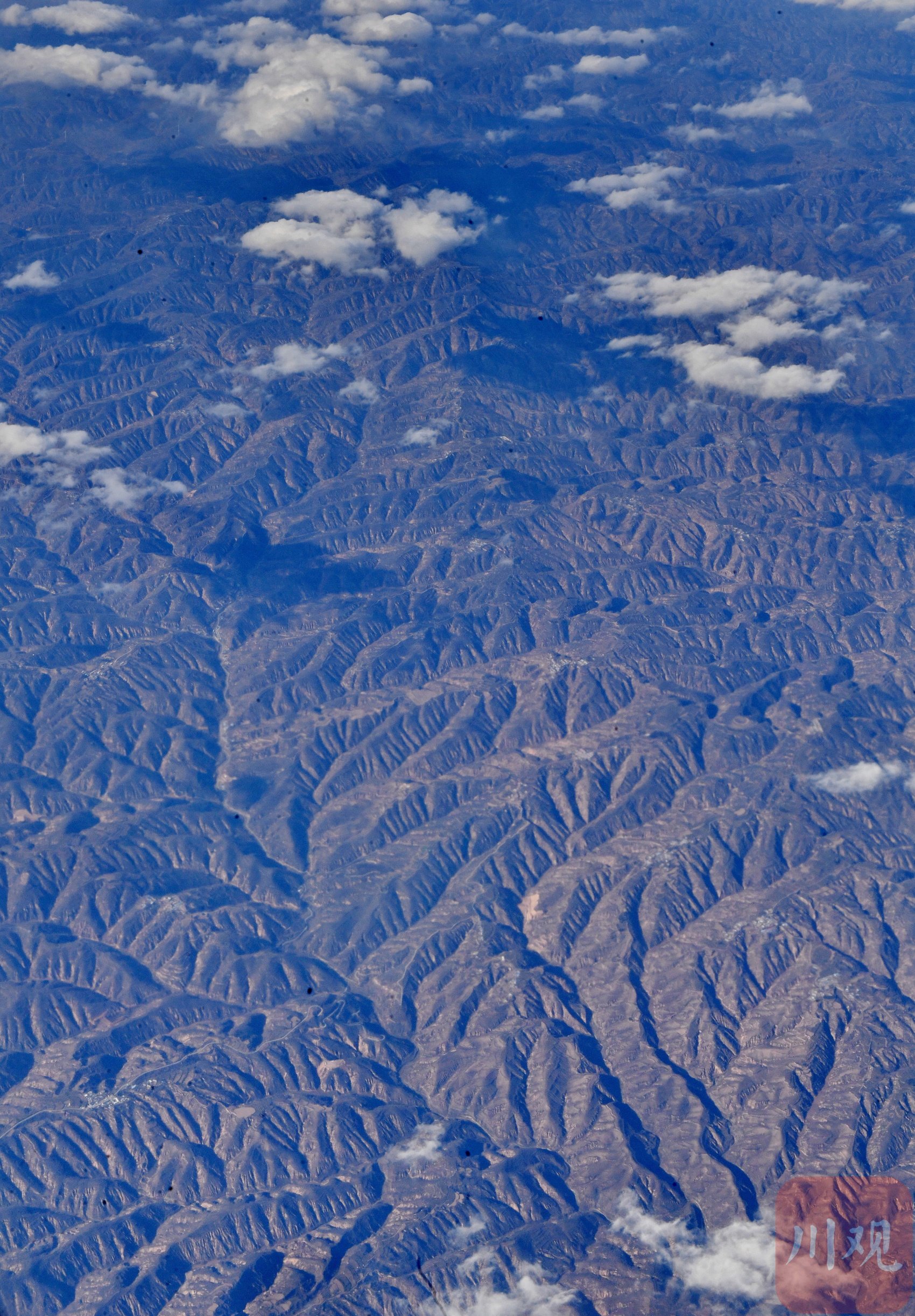 c视觉丨万米高空俯瞰大地美景
