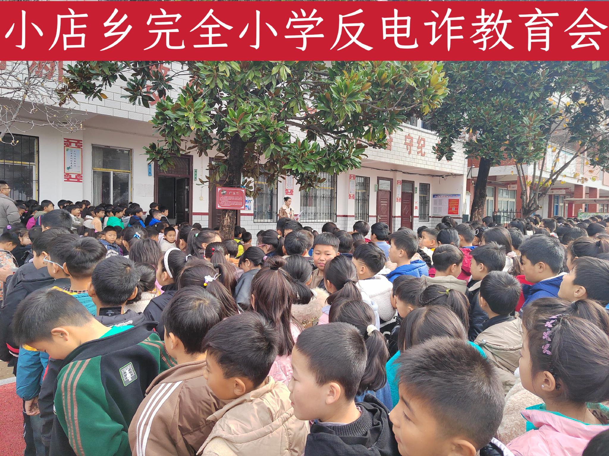 南召县小店乡完全小学:开展反电信诈骗系列宣传教育活动