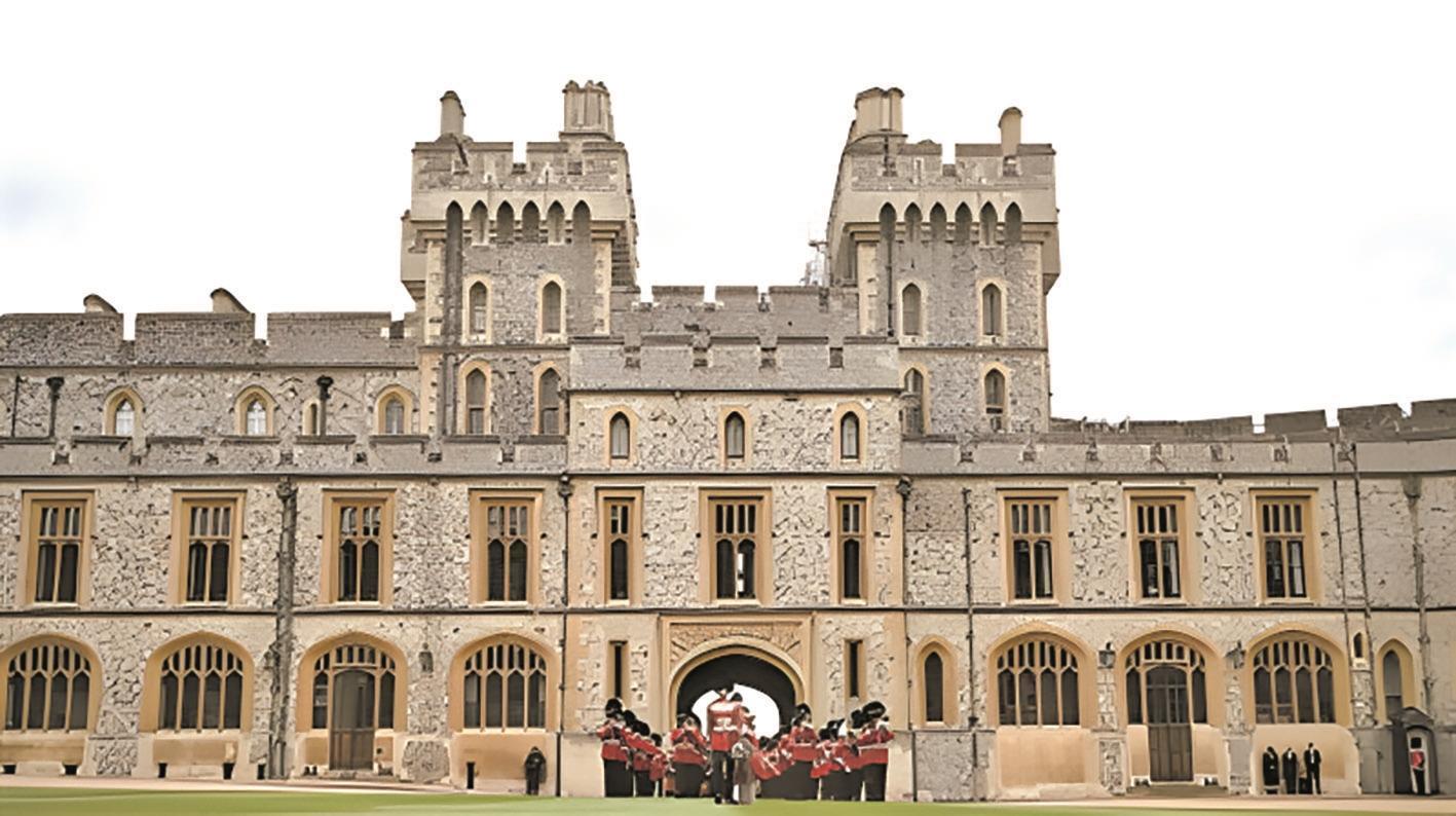 英国王室行宫温莎城堡.资料图