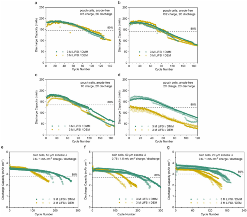 图5 LFP基全电板性能。