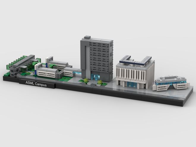 ▲ASML 费尔德霍芬园区部分建筑