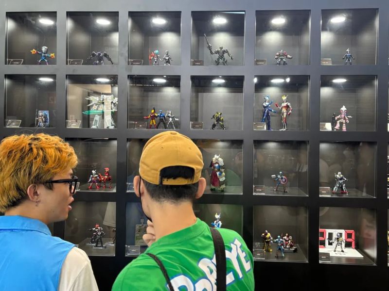 布鲁可积木展台