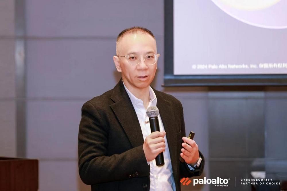 图：派拓网络大中华区总裁陈文俊。