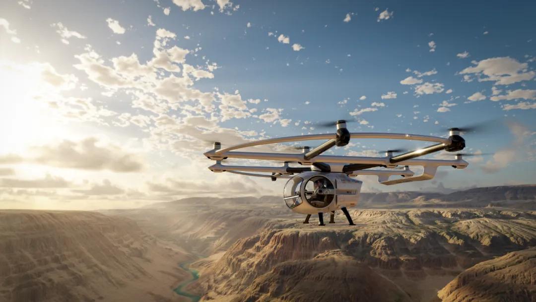 多旋翼evtol飞行器zg