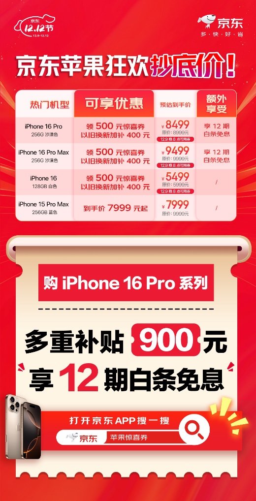 限时优惠1000元再叠加政府补贴20% 京东12.12 购MacBook享超值惊喜价  第2张